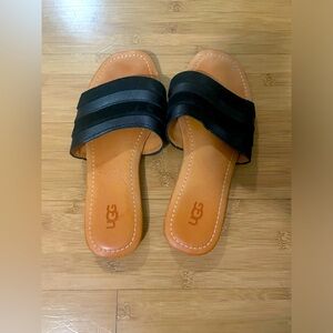 Ugg black slide sandals size 7.5